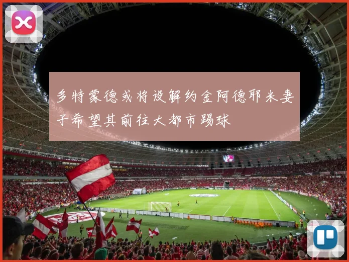 多特蒙德或将设解约金阿德耶米妻子希望其前往大都市踢球